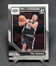 Tim Duncan Legends 2024-25 Panini Donruss Optic Basketball Card #248 Spurs