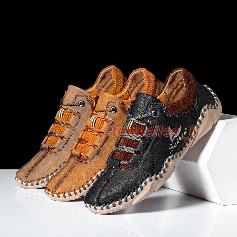 SALOMON Scarpe mocassini uomo italiane casual pelle stivali outdoor passeggio guida sneakers