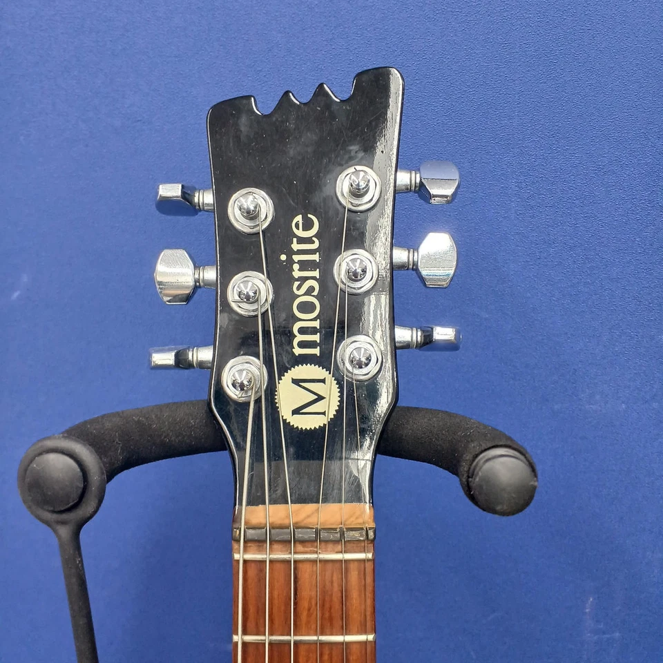 MOSRITE MOSRITE MINI Diapasón de Palisandro Usado Negro Foto 2 de 4