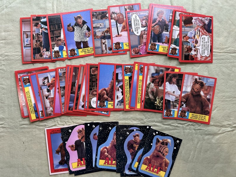 Alf- 1988 Topps Collectible Trading Cards
