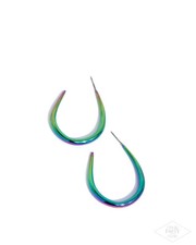 Paparazzi Hoop Earrings - Curve Your Appetite...
