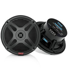 Pyle 6.5 Inch 2-way Marine Speakers - IP-X4 Waterproof and Weather Resistant ...