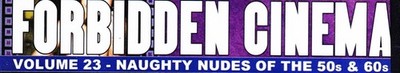 FORBIDDEN CINEMA VOL-23 - DVD