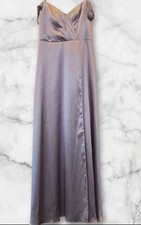 Azazie Custom Formal Purplish Gray Gown