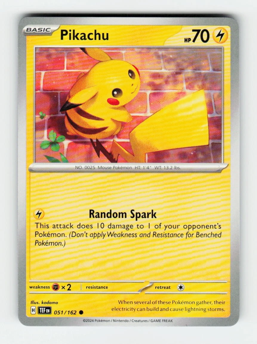 Pikachu 051/162 SV05: Temporal Forces for sale | eBay