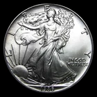 1986 American Eagle Silver One Ounce ASE One Dollar --- Gem BU+ Coin --- #PP764