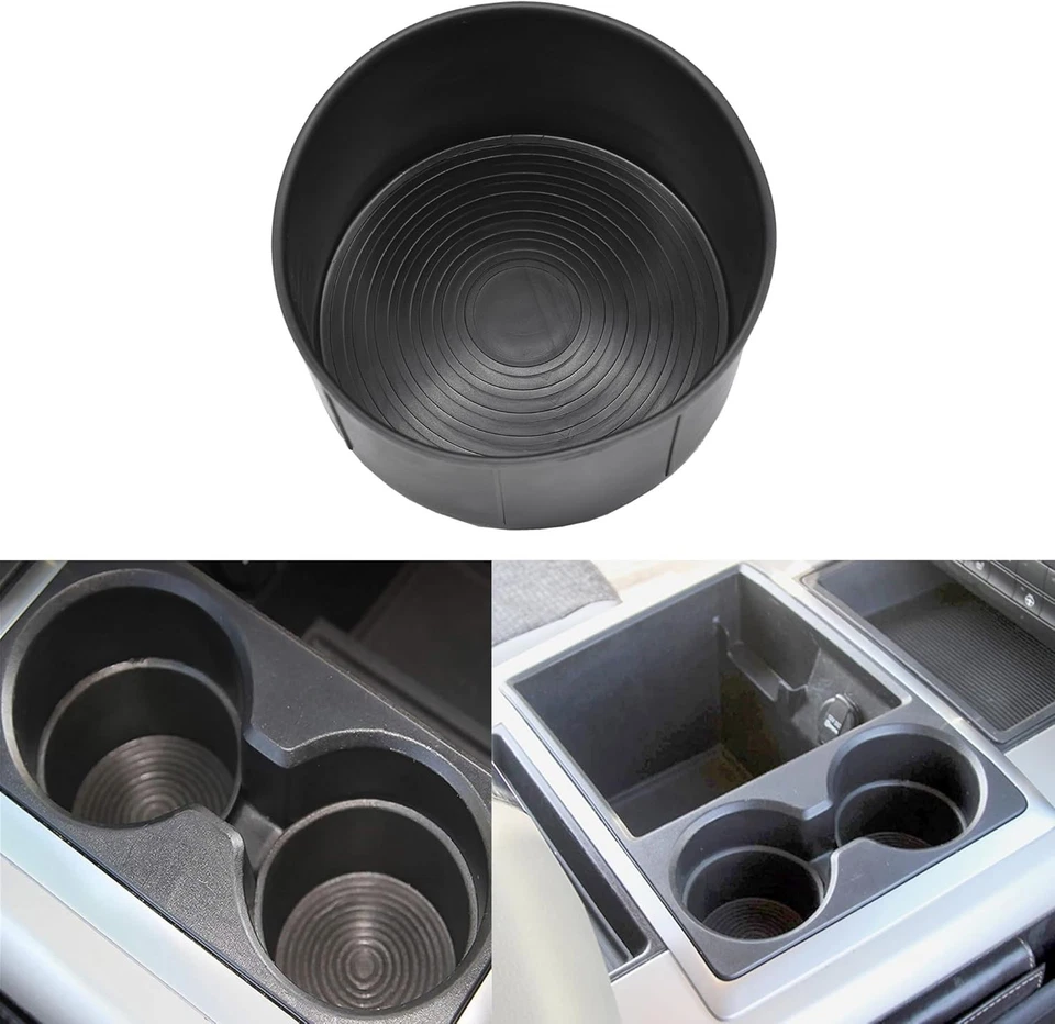 Cup Holder Insert for 2009-2016 Ram 1500/2500/3500 - Stain Resistant Foto 3 de 4