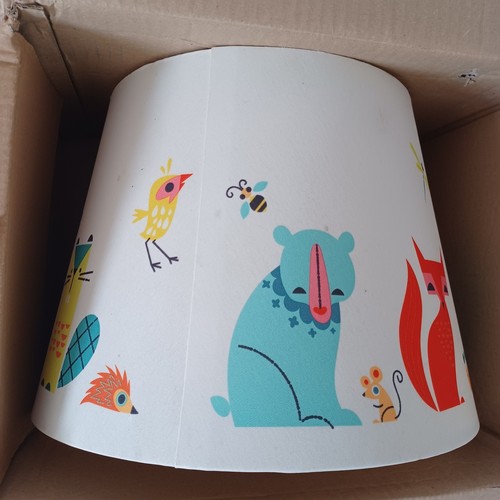 Pantalla Ikea Guardería Animales Zorro Oso Abeja H/Cerdo Ratón 33cm - Imagen 3 de 9