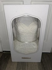 David’s Bridal Ivory Wedding Dress Size 14