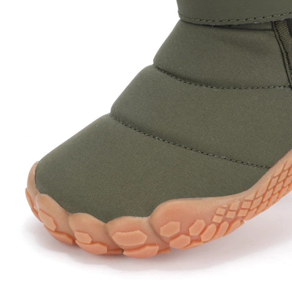 Kinder Winterschuhe Winterstiefel Warm Schneestiefel Gefüttert Boots Wasserdicht - Bild 4 von 4