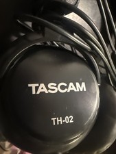 Tascam TH-03 Studio Headphones, Lightweight, Padded, Closed Back Headphones