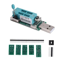 1 Pcs Metal Ch341A Programmer V1.7 1.8V Level  W25Q64Fw W25Q128Fw Parts O8W6