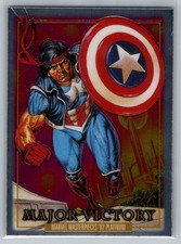 2024 Skybox Marvel Masterpieces 92 Platinum #48 Major Victory