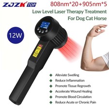 12W Laser Therapy for Wound Healing, Nerve Repair Pain Management 808nm 905nm