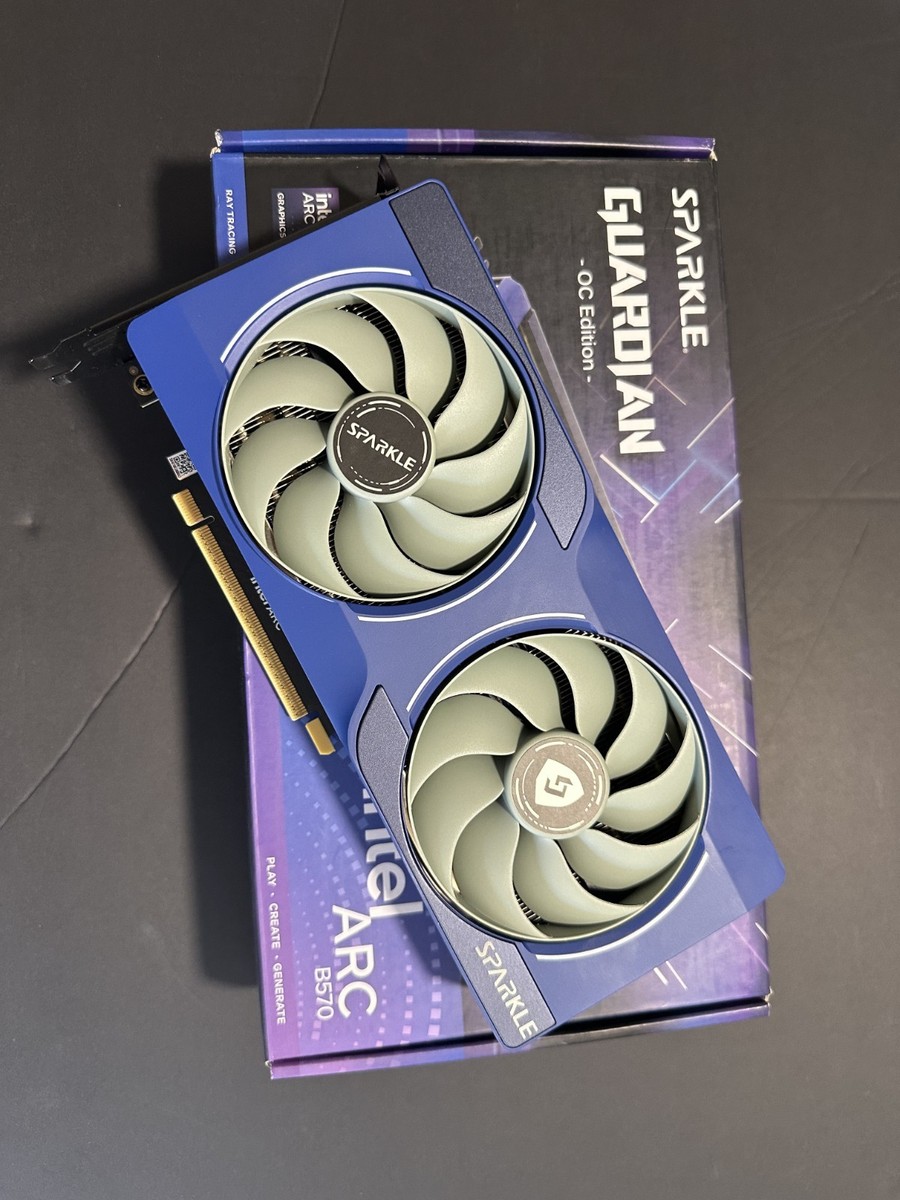 Sparkle Intel Arc B570 Guardian OC Graphics Card 10 GB GDDR6 Pcie