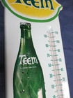 Vintage TEEM Lemon-Lime Soda Thermometer Sign Colors Great Best One We've Seen! — photo 8