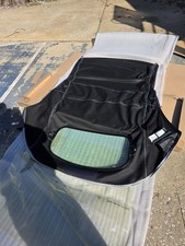 2003-2010 Vw Beetle Convertible Soft Top Wglass Black 9y0871035g Oem