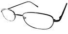 Lunette de Vue Lunettes Loupes De Lecture Métal Noires Classiques D+4.00