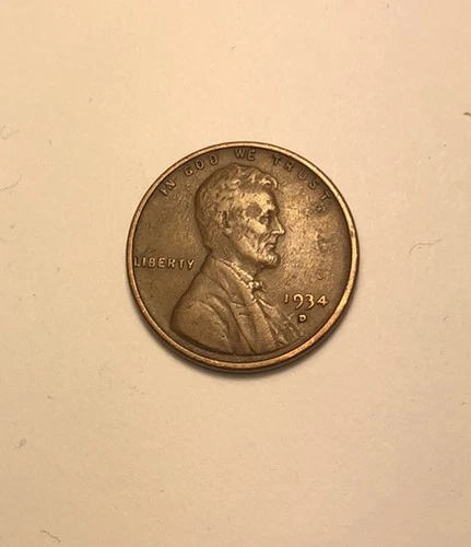 New Listing1934-D Lincoln Wheat Cent SEE PHOTOS FOR CONDITION (FREE SHIPPING)