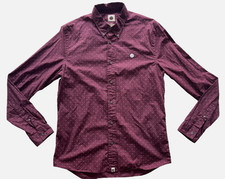 Pretty Green Mens Burgundy