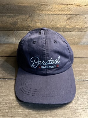 Barstool Sports River North Stanton & Bowery Baseball Cap Hat Navy Strapback