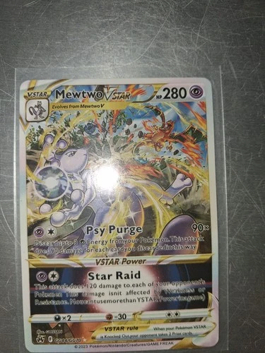 Mewtwo VSTAR GG44/GG70 Crown Zenith: Galarian Gallery Holo