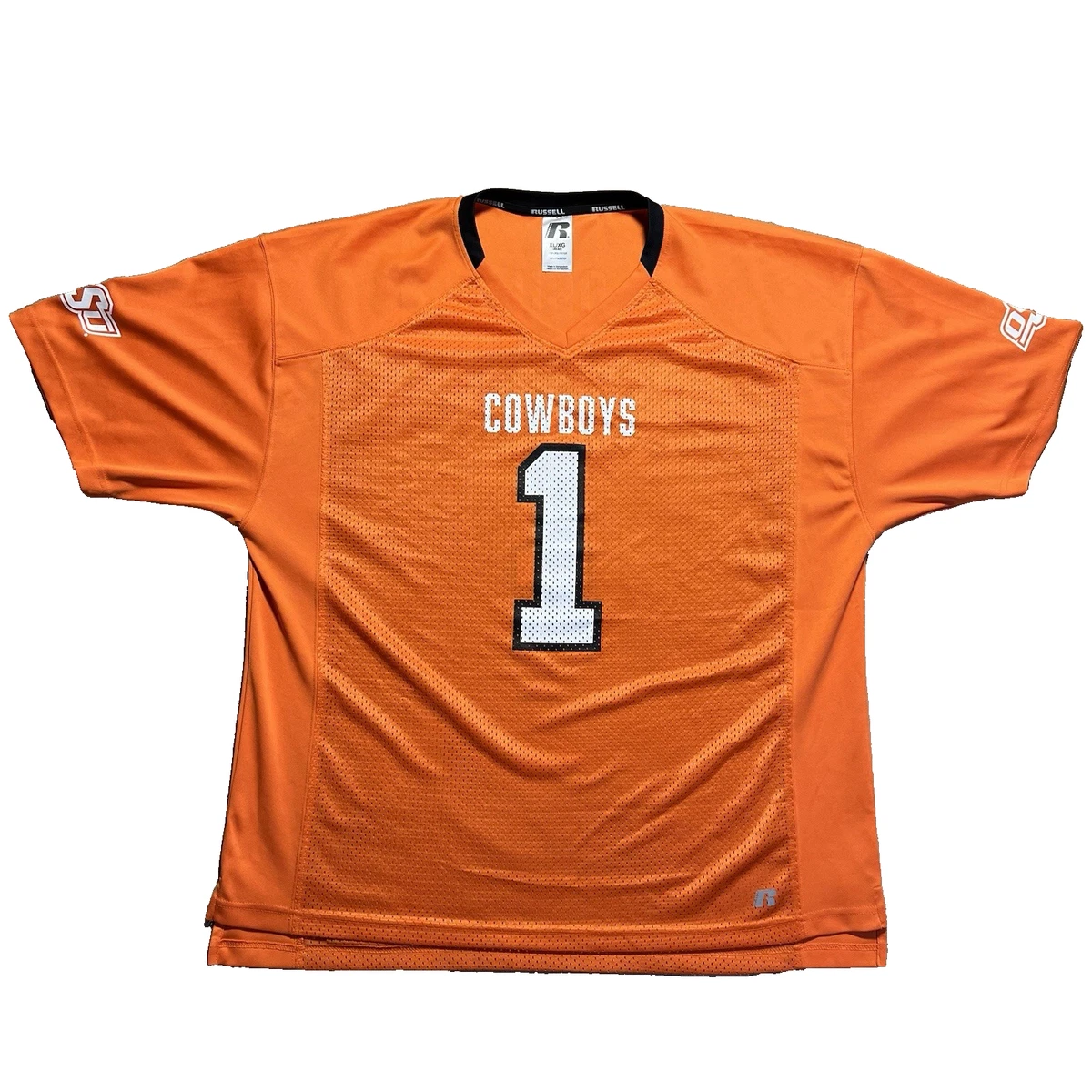 Chemise Columbia PFG Oklahoma State Cowboys - Orange Vichy - Taille L - Homme