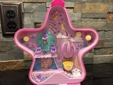1993 Polly Pocket Fairylight Wonderland Ball Pink Star Untested Lights No dolls