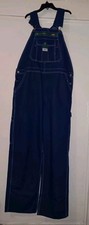 Liberty Blue Denim Bib Overalls Men  s Size 42x32 Workwear New