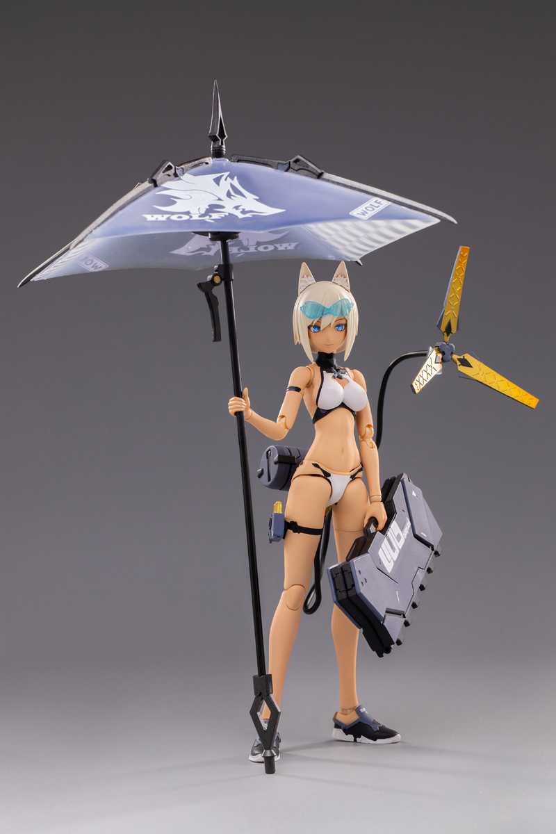 Snail Shell G.N.Project WOLF-001 Wolf Swimsuit Statue 1/12 Scale 6