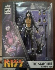 KISS: Starchild Paul Stanley ( Destroyer Tour ) Best AXN Action Figure ( NEW )