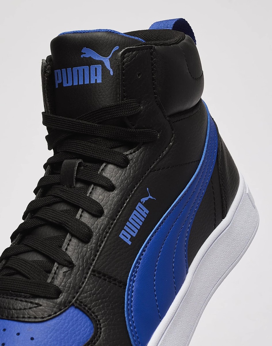 PUMA CAVEN MID TENIS LACE-UP TRAINER SNEAKER MEN SHOES BLACK  display picture 2