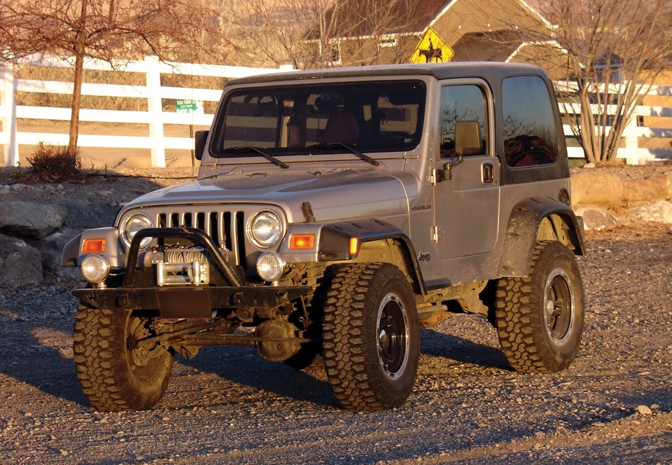 Teraflex HD Rear Adjustable Trackbar Kit for 1997-06 Jeep Wrangler TJ Foto 2 de 4