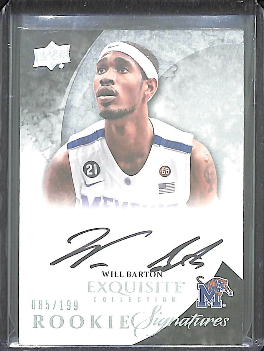 2012-13 Upper Deck Exquisite Rookie Signatures Autograph #76 Will Barton