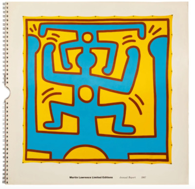 Keith Haring: Hand-signed Limited Edition, 1987 Martin Lawrence Galleries Report