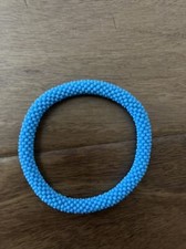 1 SET - Bracelet- Made in NEPAL - 100 Handmade seed beaded Bangle Gift