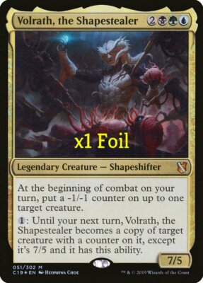 MTG Foil Commander 2019 C19 Volrath, the Shapestealer MINT | eBay