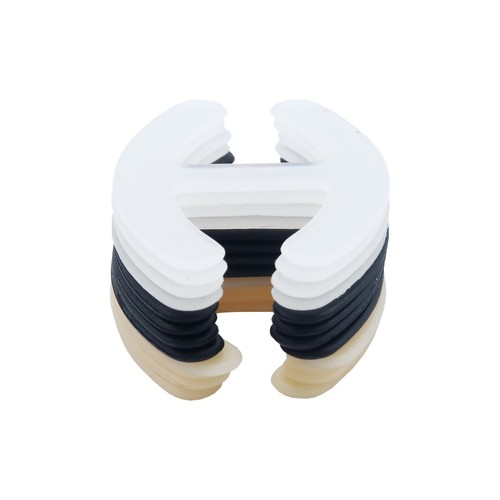 Reggiseno 24 a Forma di H Clip Cinghia Posteriore Converti Racerback in Nero, Beige e Trasparente - Foto 1 di 2