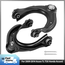 2PC Front Upper Control Arms w/ Ball Joint for 2008 2009-2014 Honda Accord Acura