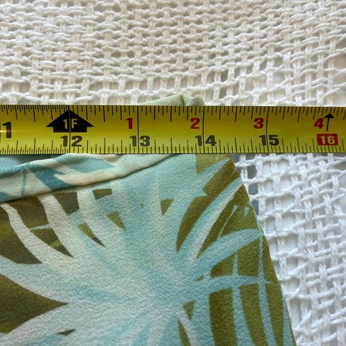 Kate Hill Silk Maxi Skirt Tropical Print Lined Lightweight Size 6 - Picture 7 of 9