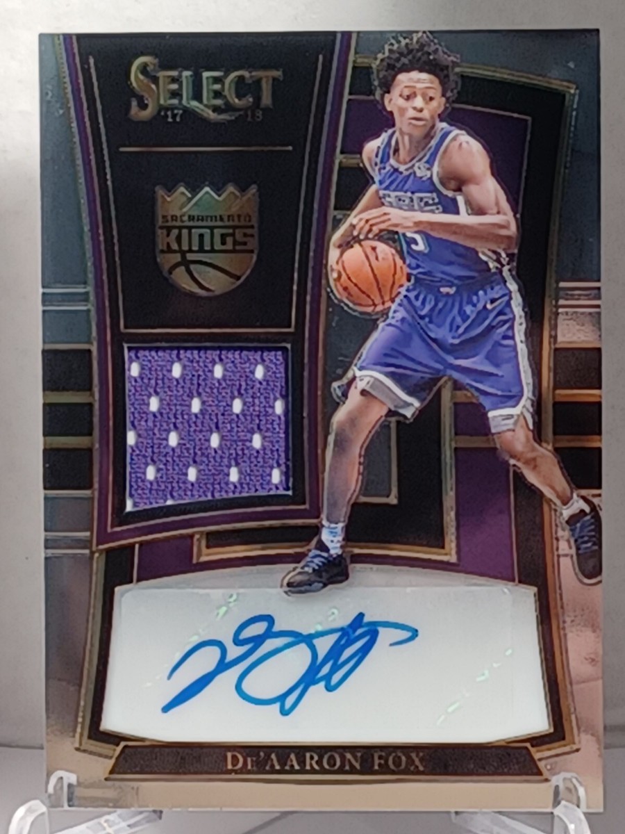 De'Aaron Fox RC autograph /199シリ silver De Aaron Fox Autograph