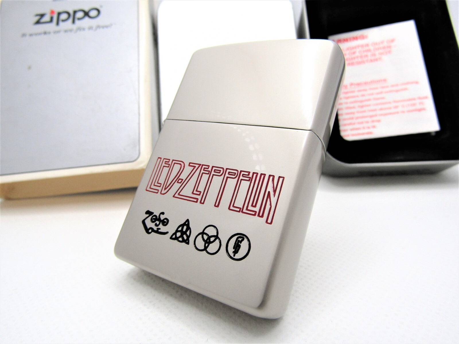 Led Zeppelin Zippo 2000 MIB Rare eBay