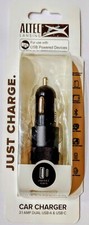 Altec Lansing Car Charger 3.1 AMP Dual USB-A USB-C Ports