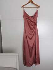 BNWT Gorgeous Dusky Pink (Bridesmaids) Dress, UK Size 12, Nasty Gal