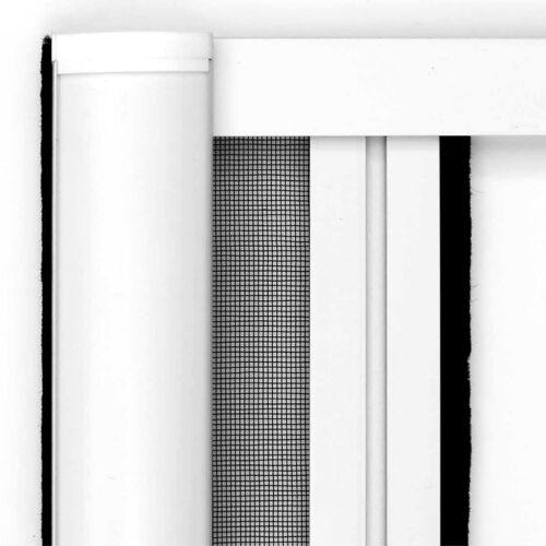Insektenschutz Rollo Tür Moskito Gewebe Netz 125/160x225cm Fliegengitter kürzbar - Bild 2 von 26