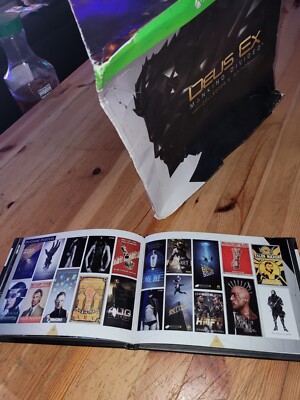 Deus Ex Mankind Divided Deluxe Edition Box Only With Art Book