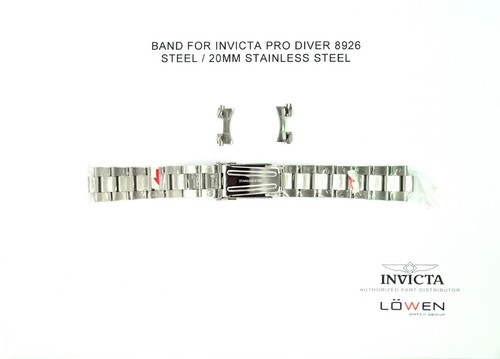 Brand New Invicta Pro Diver 8926 20MM Stainless Steel Watch Band - Picture 2 of 3