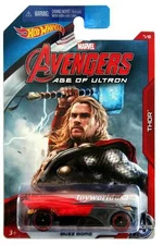 2015 Hot Wheels Marvel Avengers Age of Ultron #7 Thor Buzz Bomb