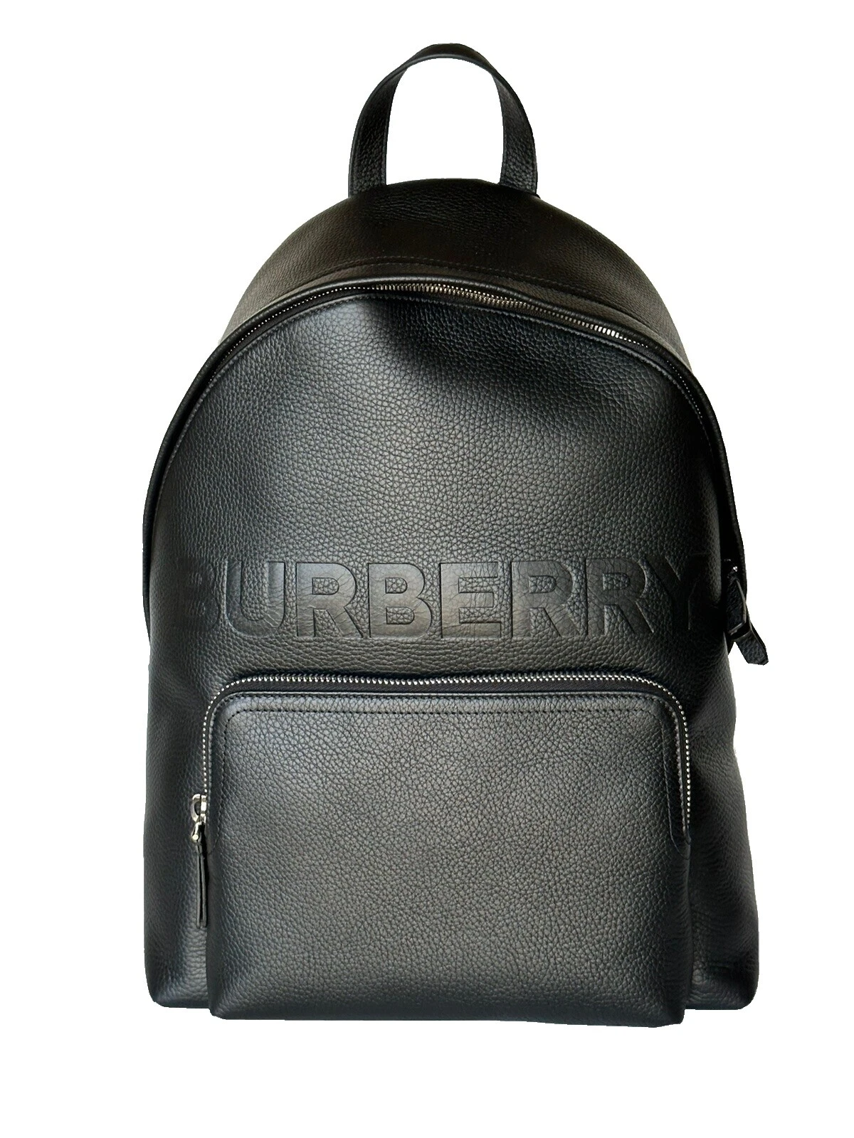 Burberry Leather Black Bags for Men