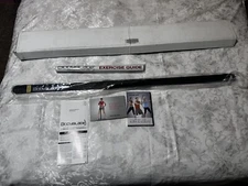 NEW BodyBlade Classic 48" Cardio Fitness Exercise Resistance Bar Black w/Guide